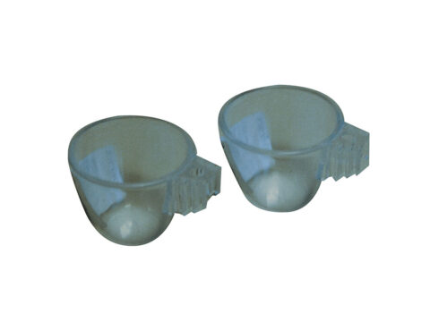 Transparenter Futternapf